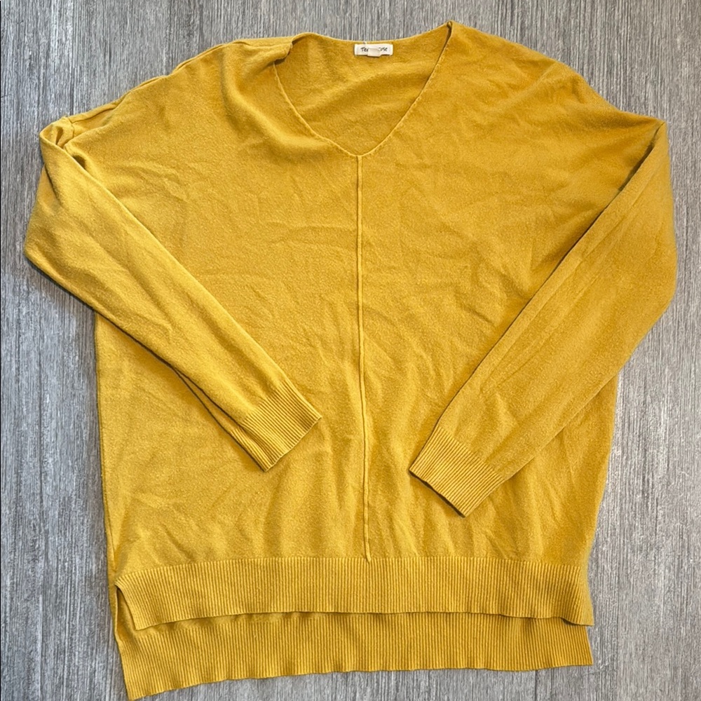 Women's Mustard Sweater
